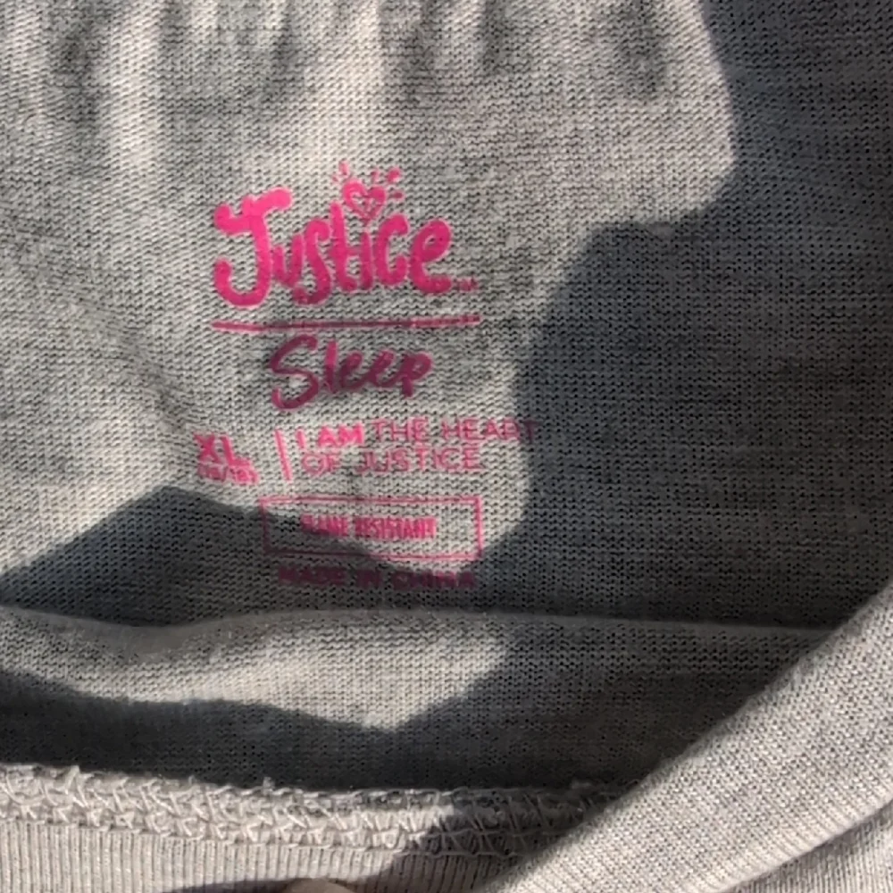 Justice Black and White Cropped Hoodie